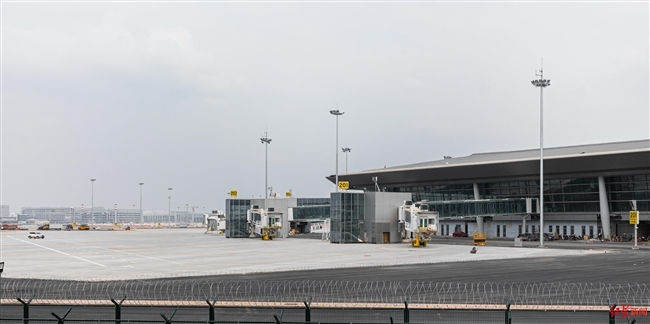 成都天府国际机场建设进入尾声 航站楼本月底竣工验收