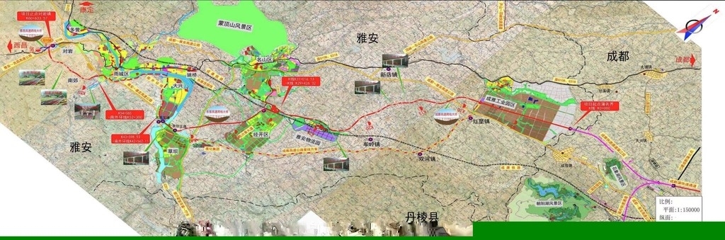 成雅快速通道线路图