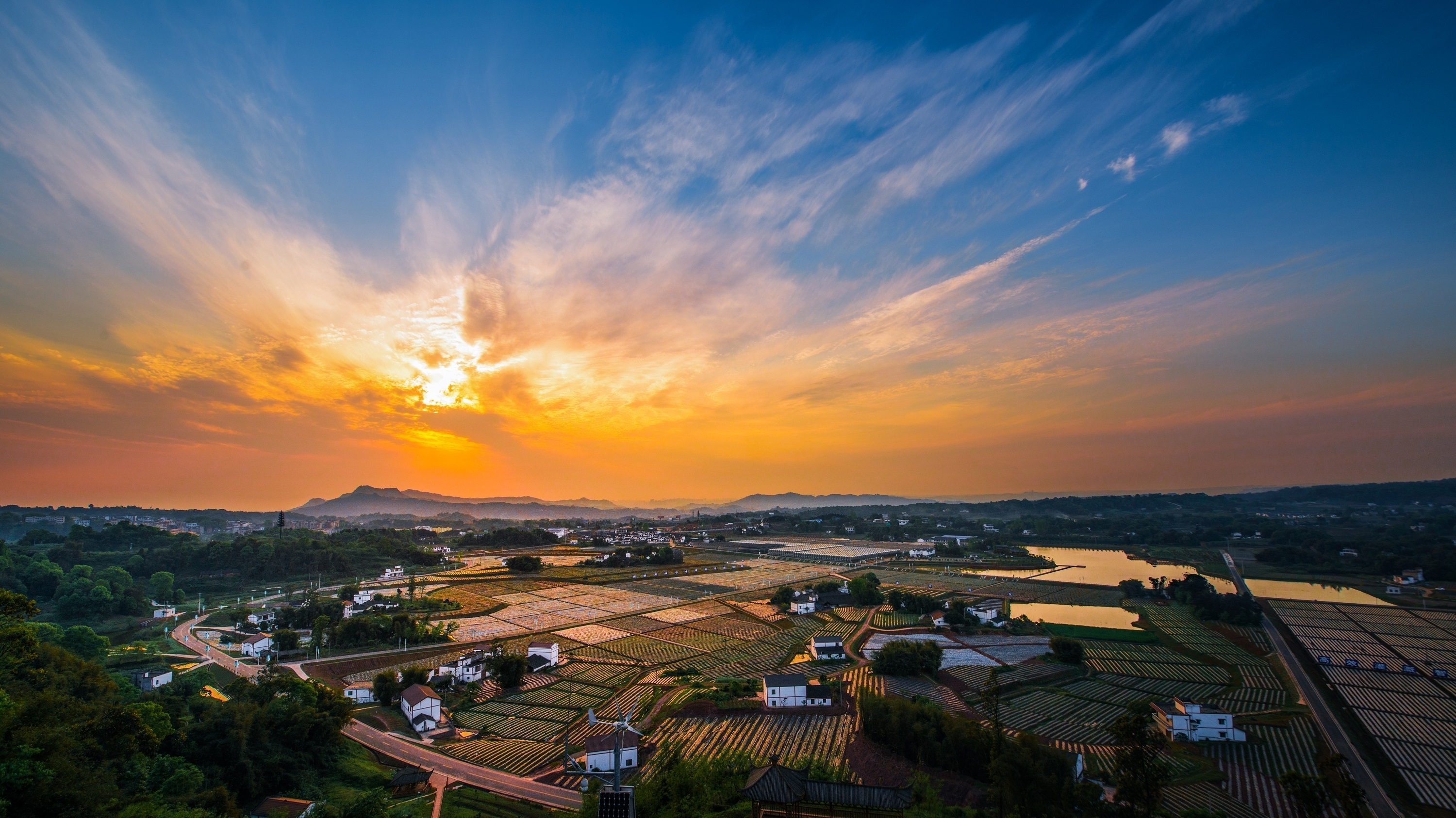 多姿多彩的4a董允坝伞乡景区