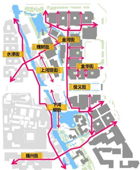 成都味十足 肖家河东侧铁像寺水街二期即将到来
