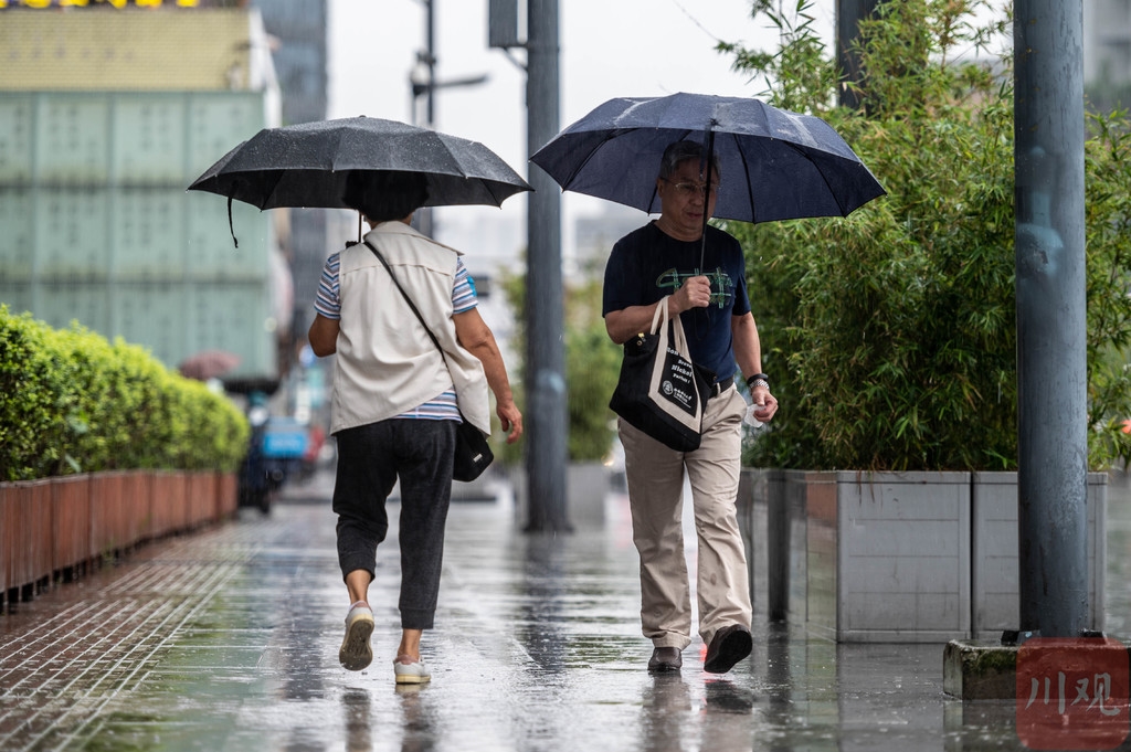 视频|降温秋雨绵绵 出门记得添衣哦