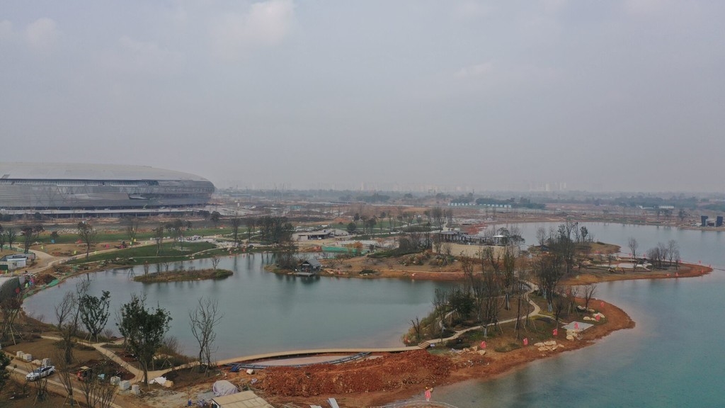 综合示范区已呈现 成都大运会东安湖生态公园3月将建成