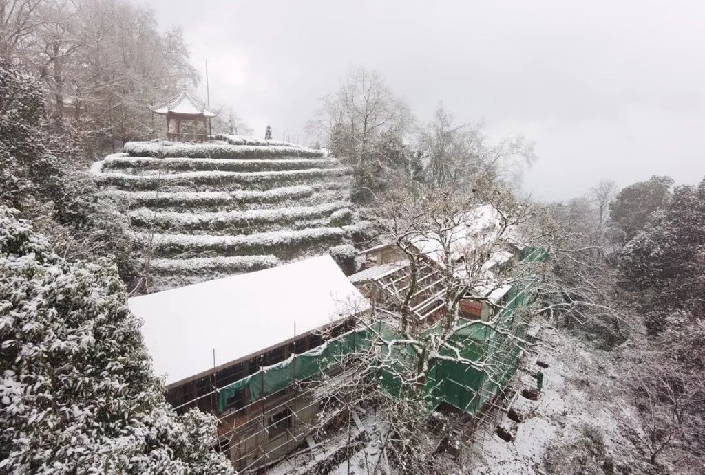 冬遇雅安,雪落成诗!