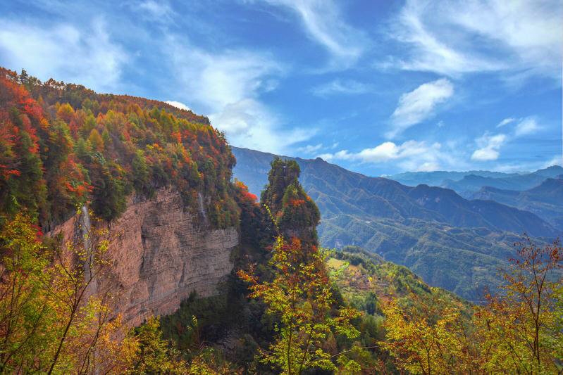 多图|旺苍4a级景区米仓山大峡谷今日开山迎客