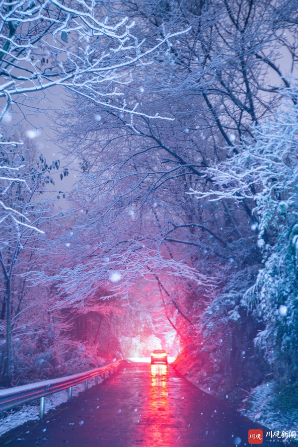 沉醉在雨城的漫天飞雪 一不小心化身成童话王国