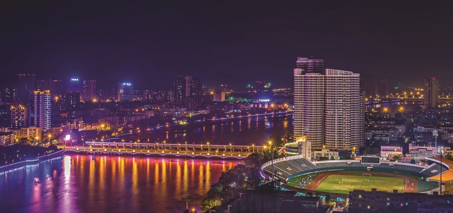 德阳城区夜景