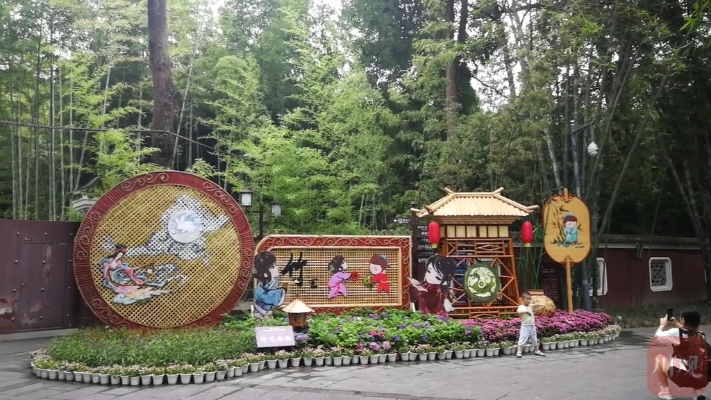 视频|来成都望江楼公园 在竹文化里过端午