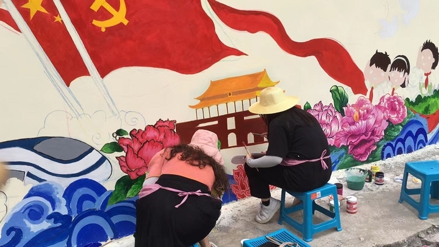 乐山市实验小学举行庆祝建党100周年绘画活动