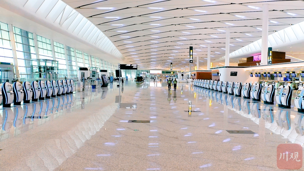 70秒视频体验成都天府国际机场