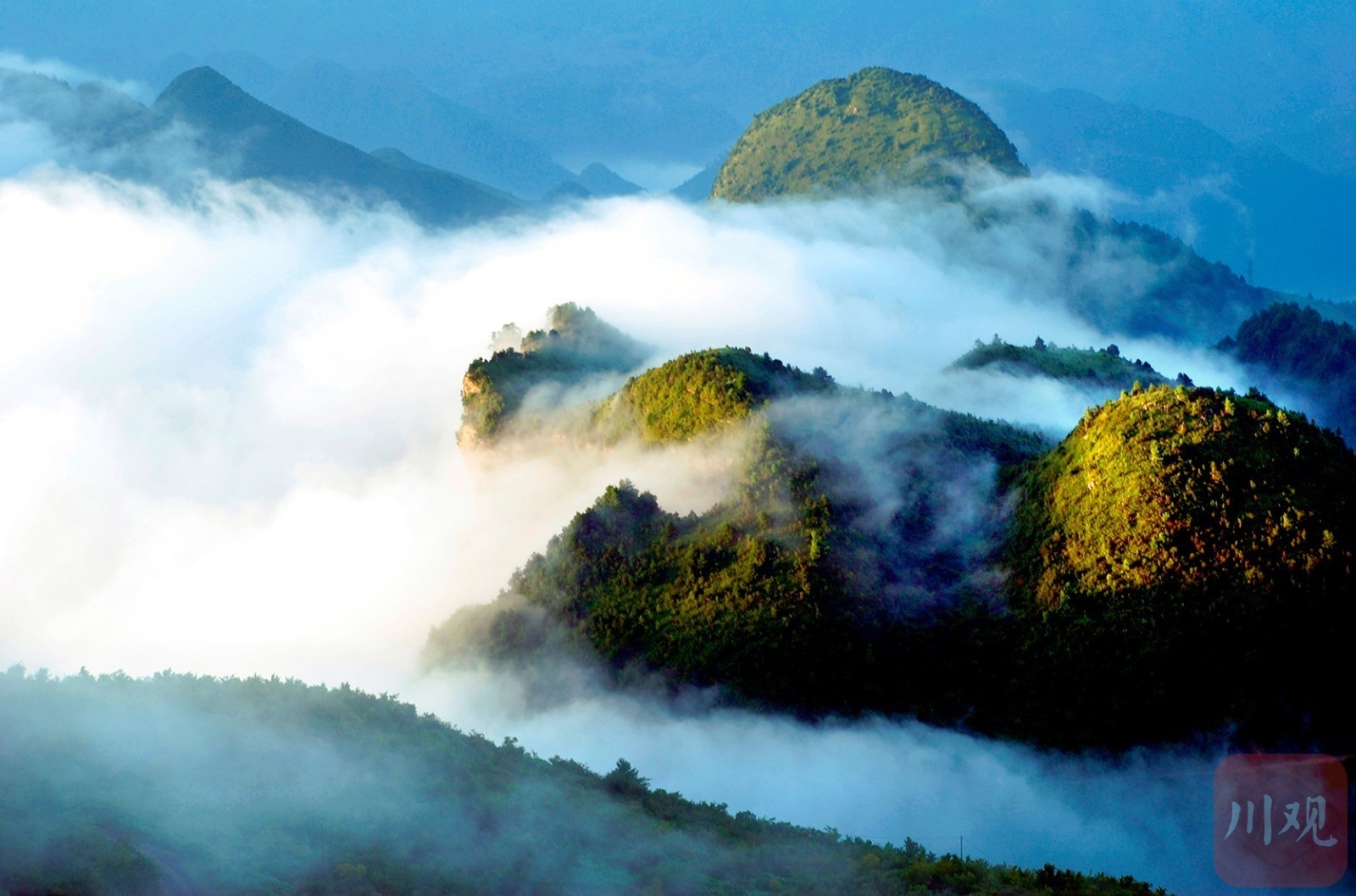 C视觉云旅游天府㉖丨八台山上升紫烟|雷火电竞首页(图9)