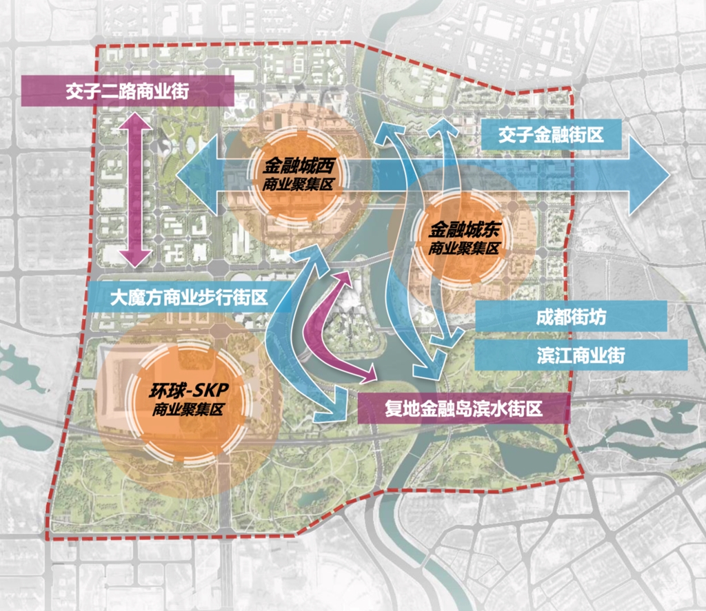 成都蓉北商圈规划图片