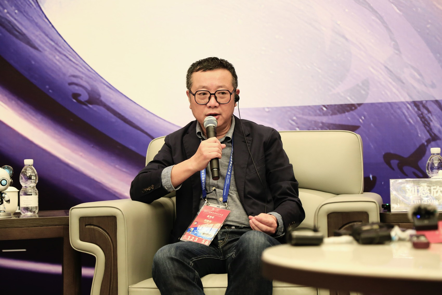 记者专访刘慈欣：科幻大会来到成都顺理成章，中国科幻黄金时代即
