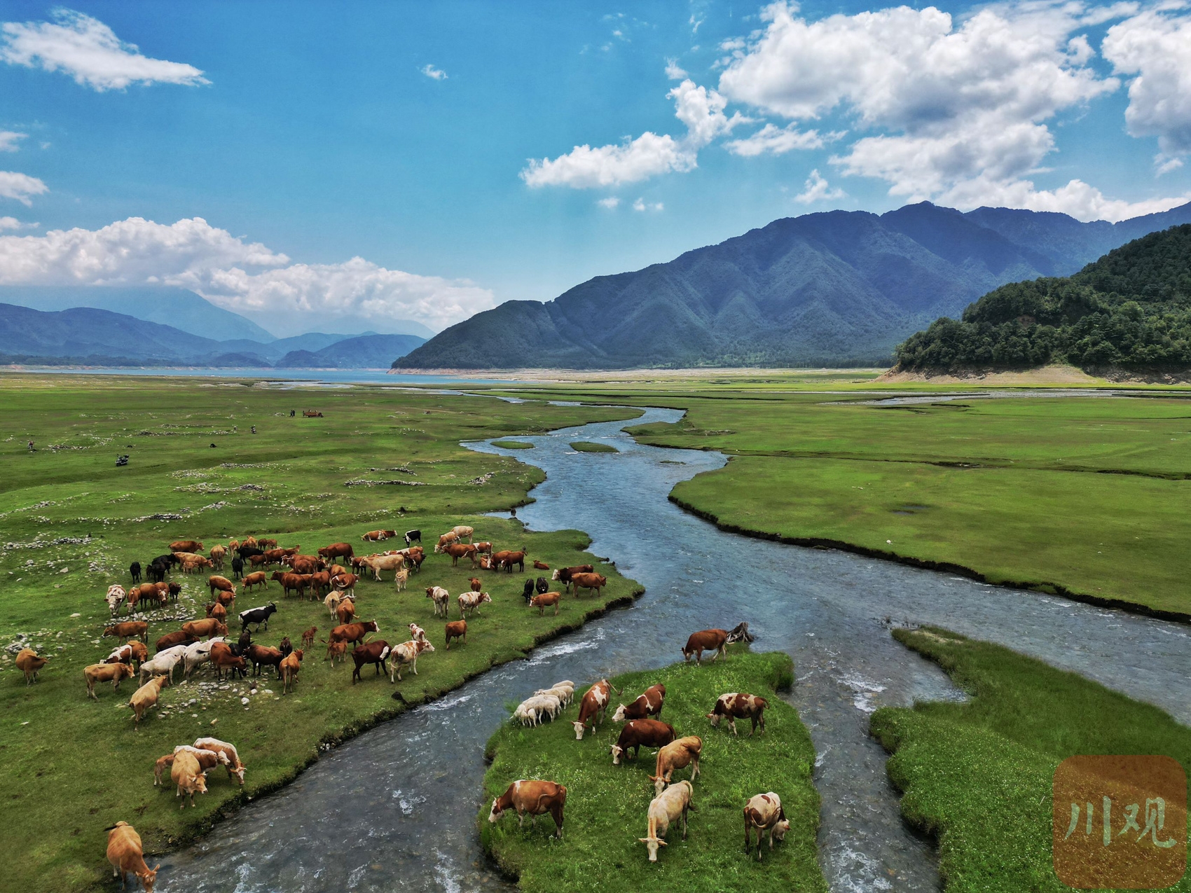 c视频丨发现凉山冕宁安宁河源头绝美风光