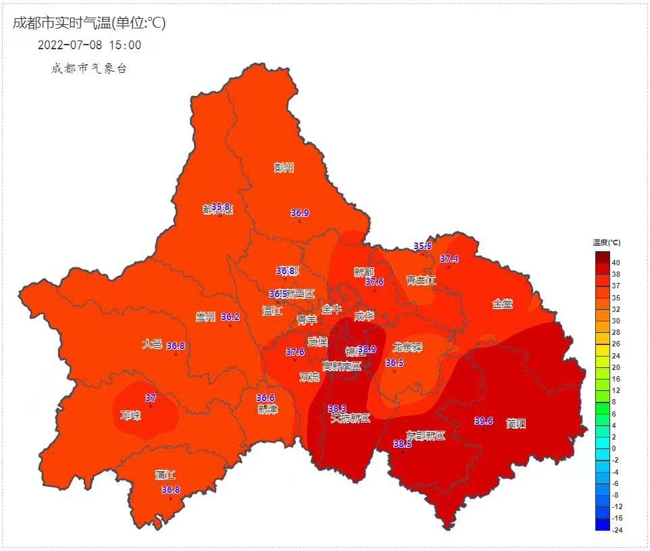 成都高温将在11日趋于结束 随后进入多雨时段|半岛官方下载入口(图2)