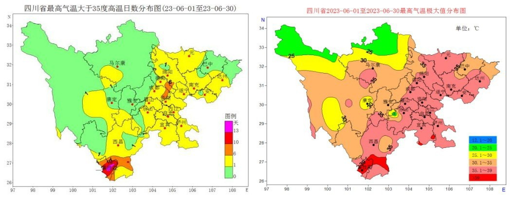 四川降水量大吗_四川降水充沛的原因_高温叠加少雨 北方2地出现特旱