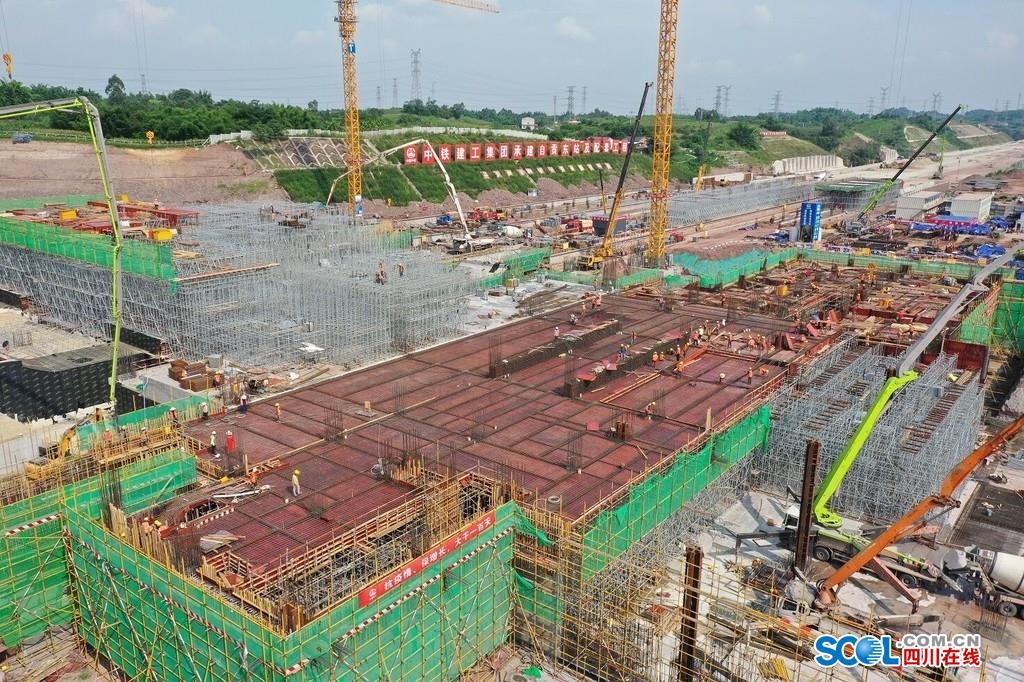 明年6月30日川南城际铁路内自泸段开通运营 自贡泸州进入动车时代