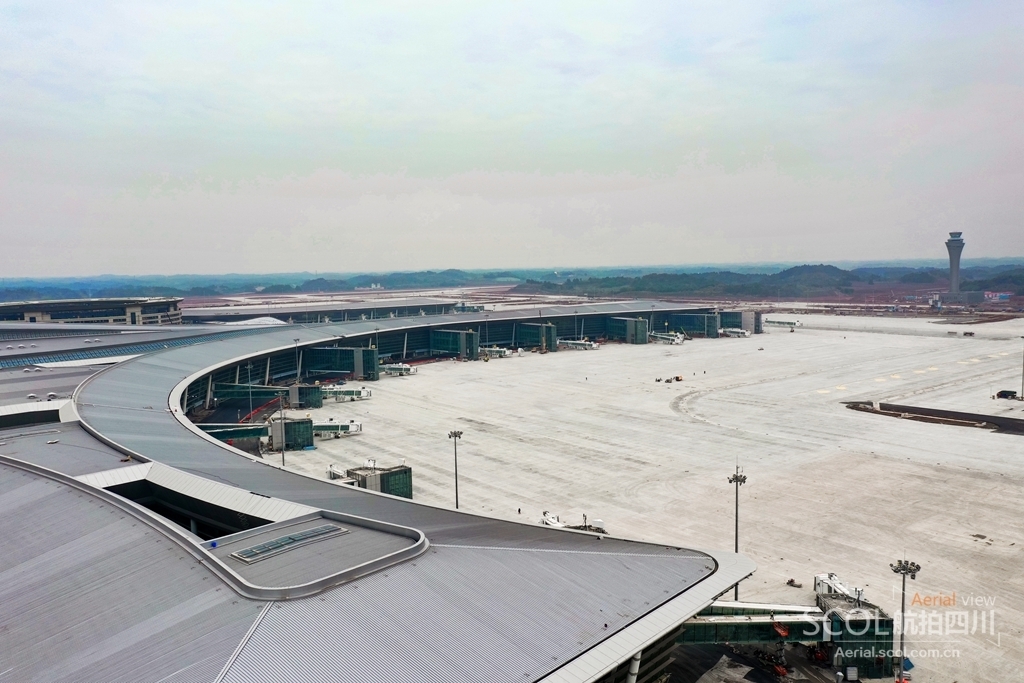 四川最大机场图片