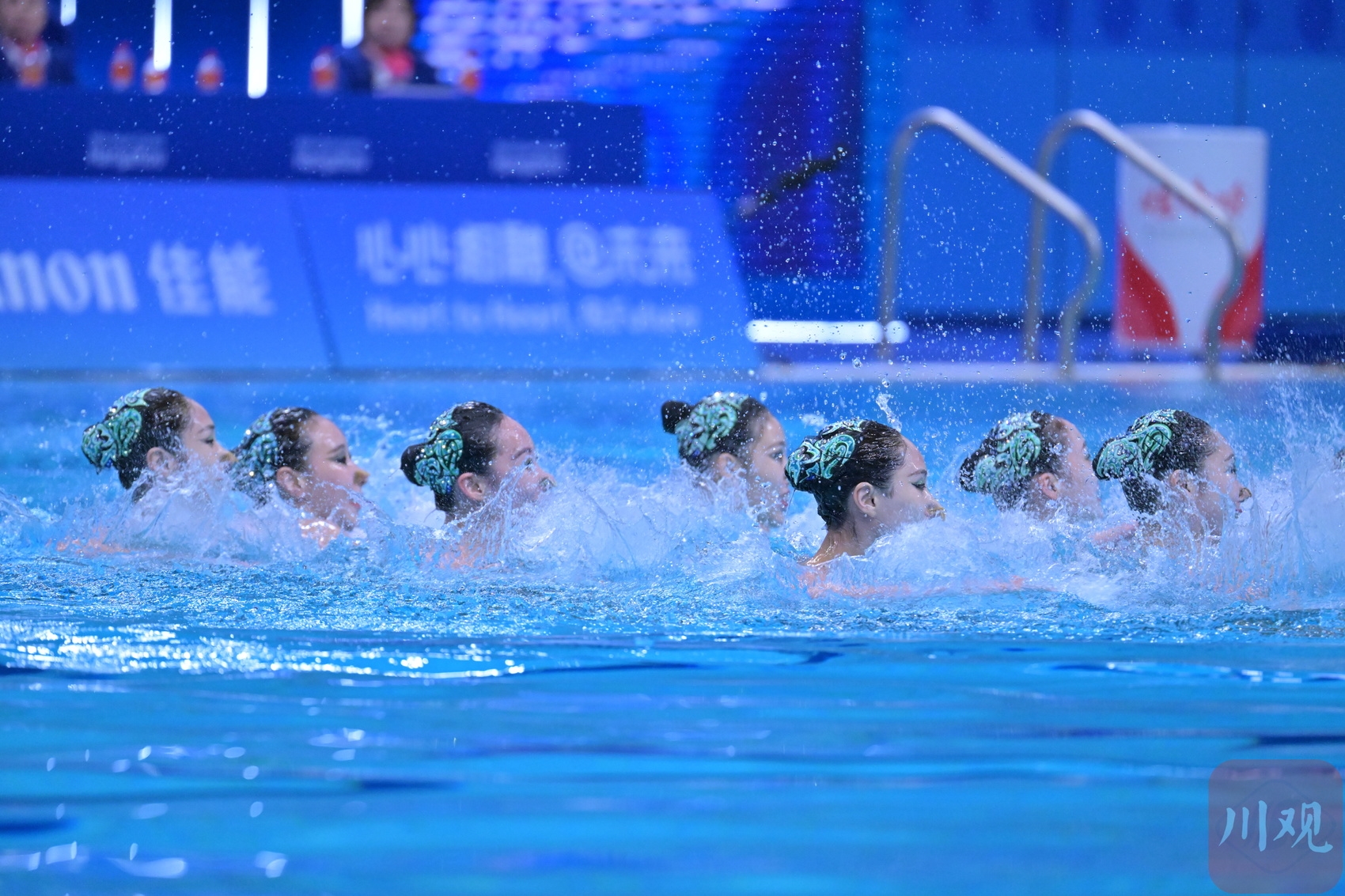 C视频丨杭州亚运会花样游泳集体项目中国队夺金 两名四川选手发挥出色-Kaiyun官方网(图3)