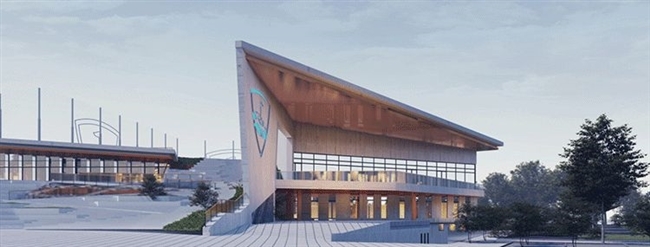ng体育_中国首家拓高乐体育娱乐中心主体钢结构在蓉封顶，预计明年春季开馆(图1)