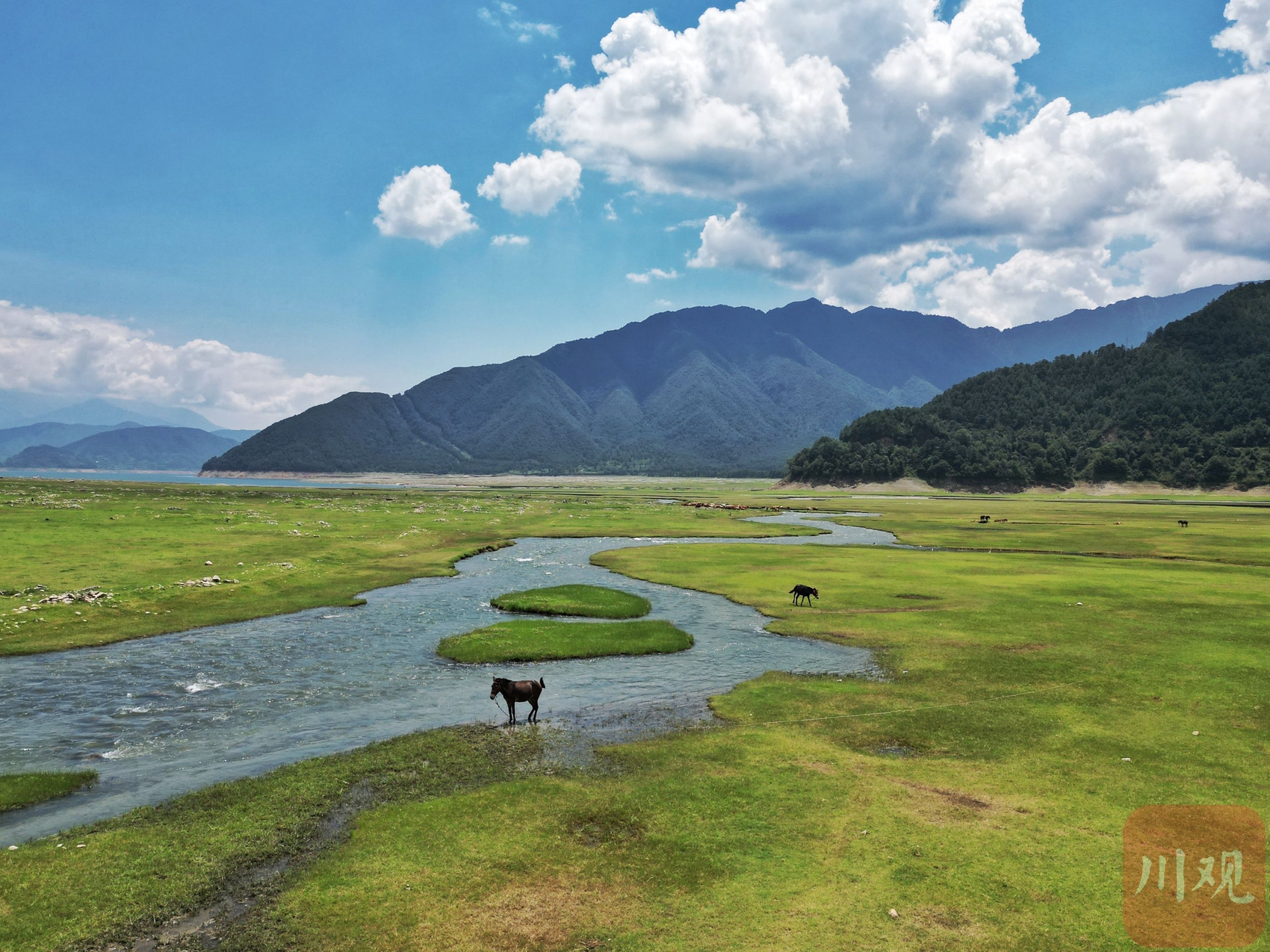 c视频丨发现凉山冕宁安宁河源头绝美风光