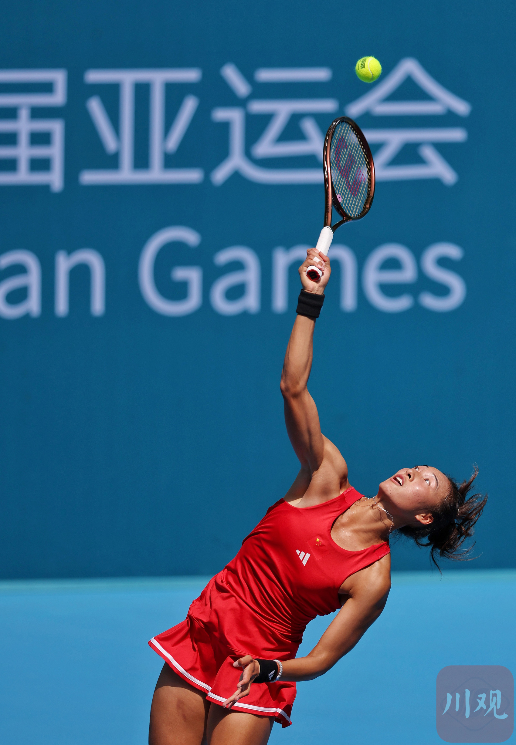 c视频郑钦文夺得杭州亚运会网球女子单打金牌