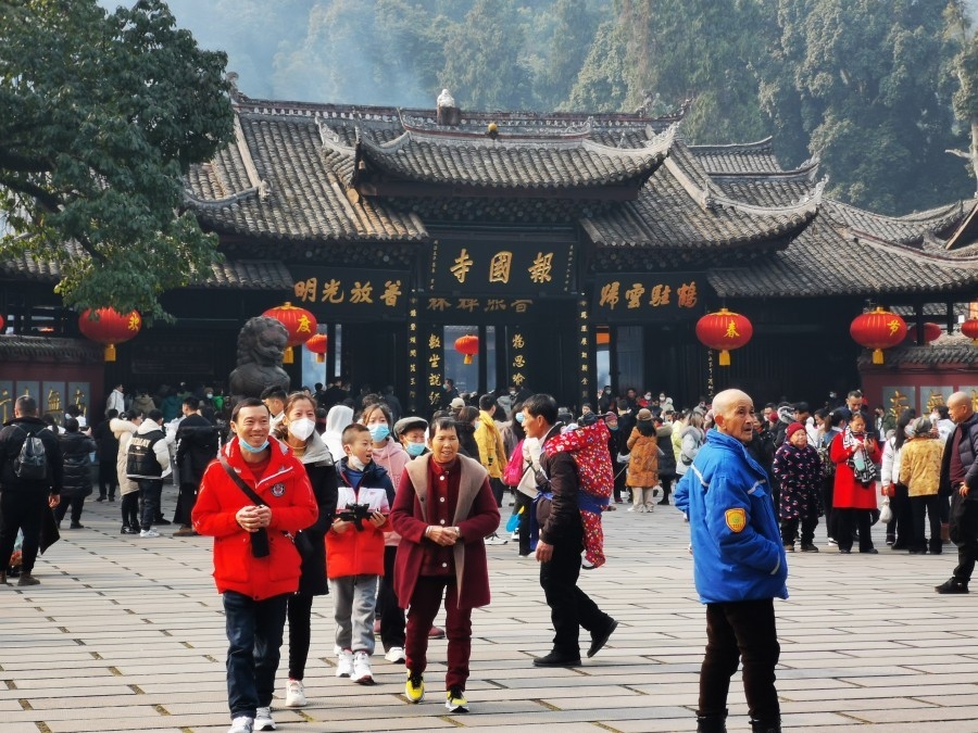 旅游业迎来“开门红” 春节假期乐山接待游客超406万人次
