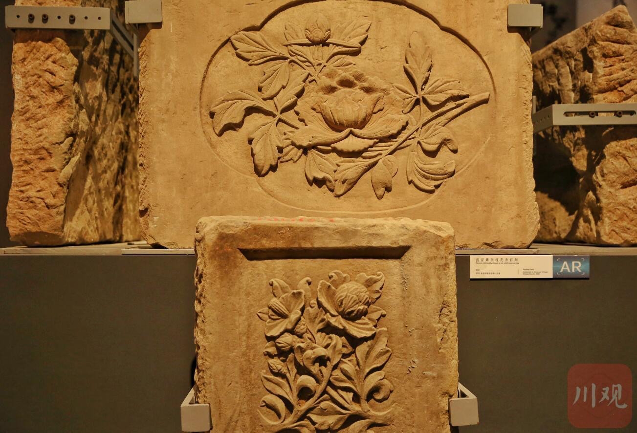 墓门 画像石门 - 陕西汉唐石刻博物馆