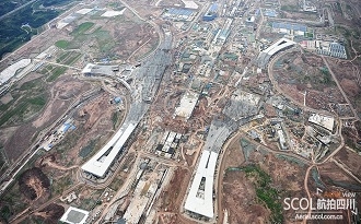 『川报号』航拍：天府国际机场最新施工进展