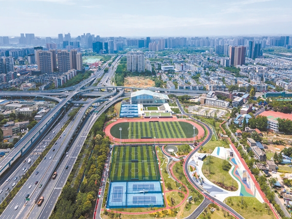‘半岛官网App下载’预计本月底完成全部施工 锦江体育公园来了
