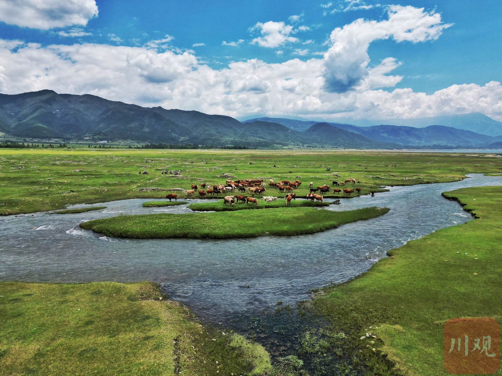 c视频丨发现凉山冕宁安宁河源头绝美风光