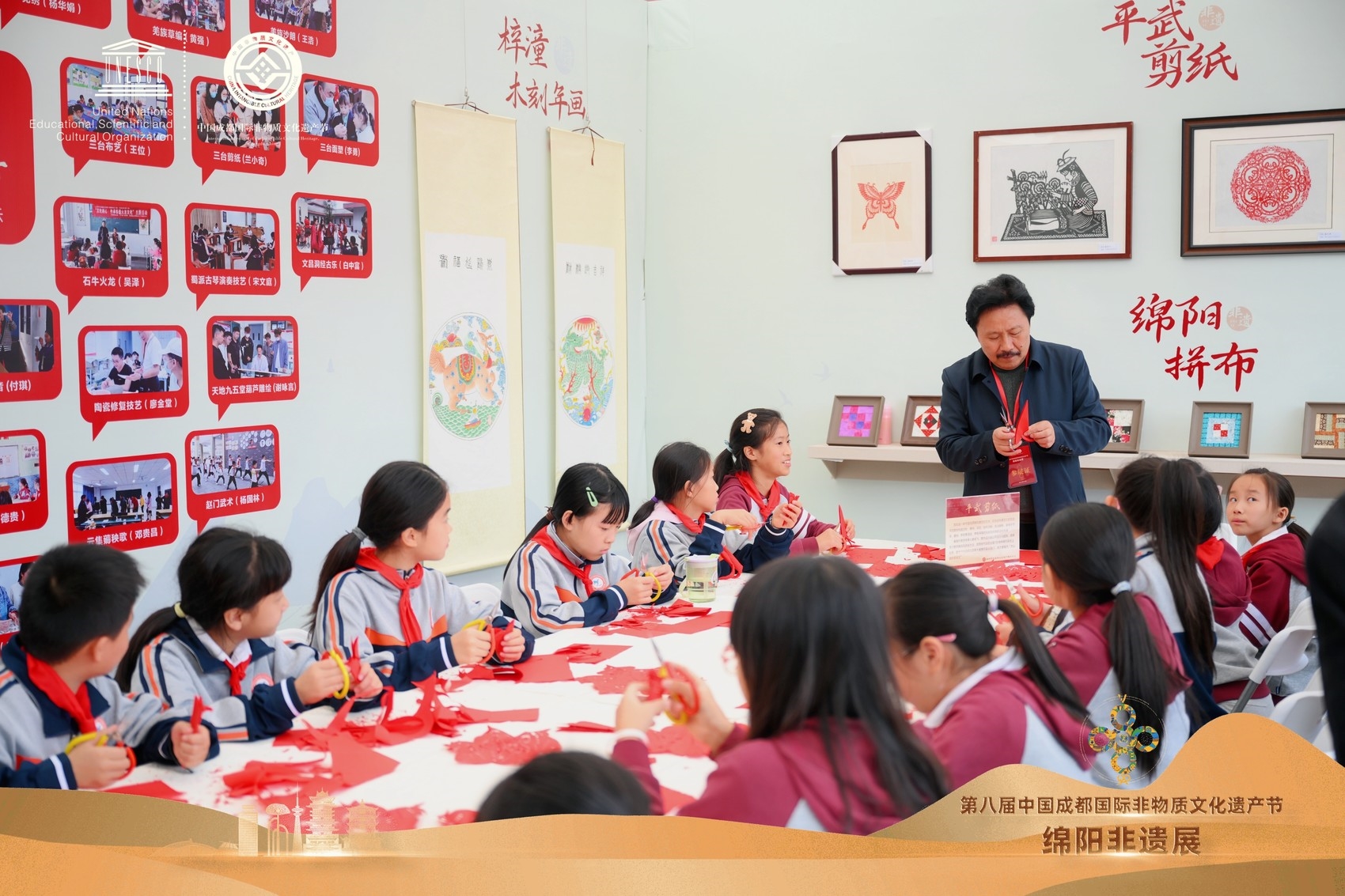 雷火电竞首页|五大专题展览悉数亮相 第八届中国成都国际非遗节绵阳非遗展启动(图3)