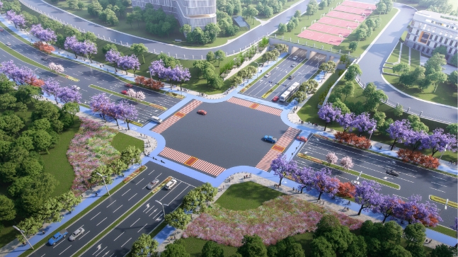 【澳门新莆京游戏app】公园+街道初现雏形！成都未来科技城道路建设迎来重大进展(图3)