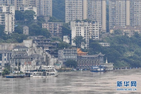 （防汛抗洪）（6）长江、嘉陵江洪峰叠加来袭 重庆主城多处超保证水位