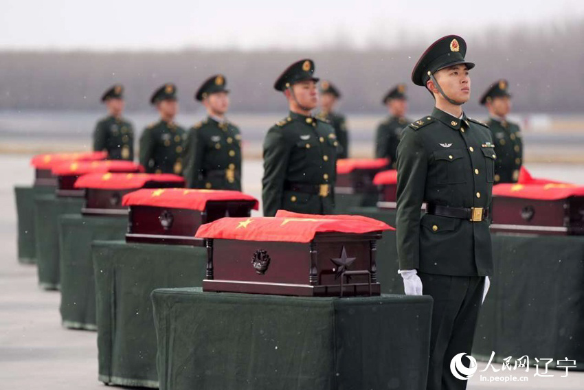 英雄回家丨風雪英雄歸第十批在韓中國人民志願軍烈士遺骸返回祖國