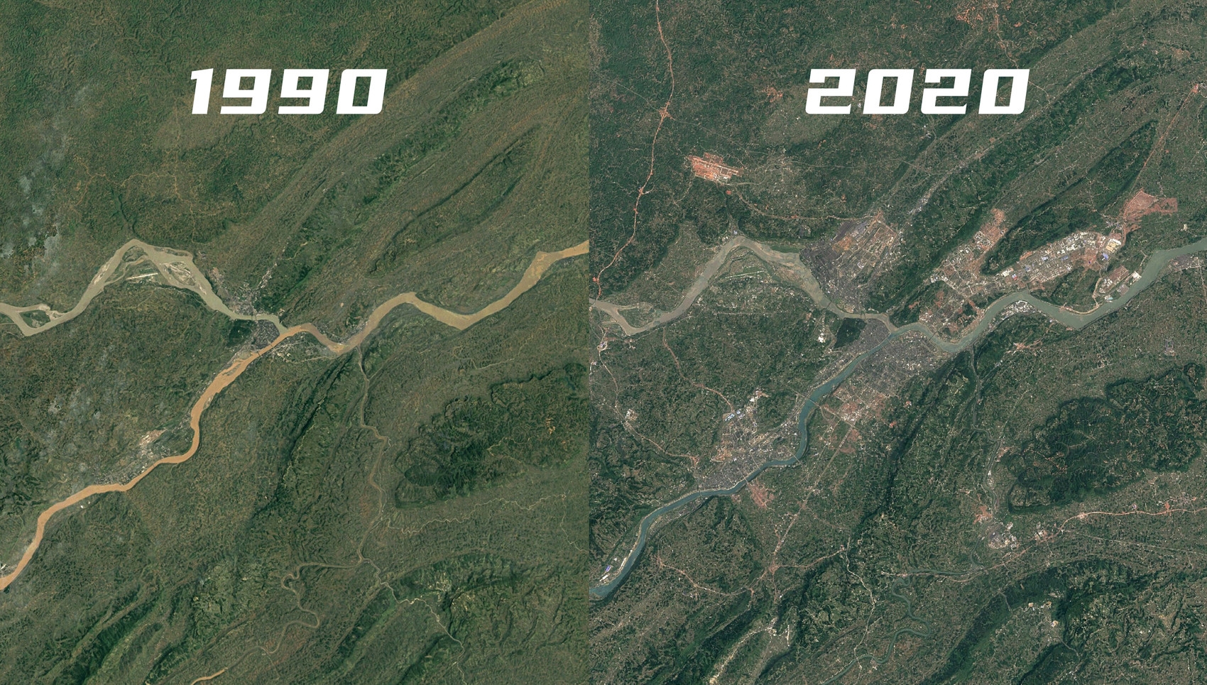 视频|60万米高空看成渝地区双城经济圈城市生长宜宾_四川在线
