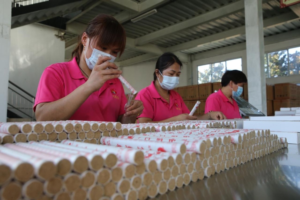 端午节家家户户门外挂的小艾草变成大产业 产品从河南远销欧美