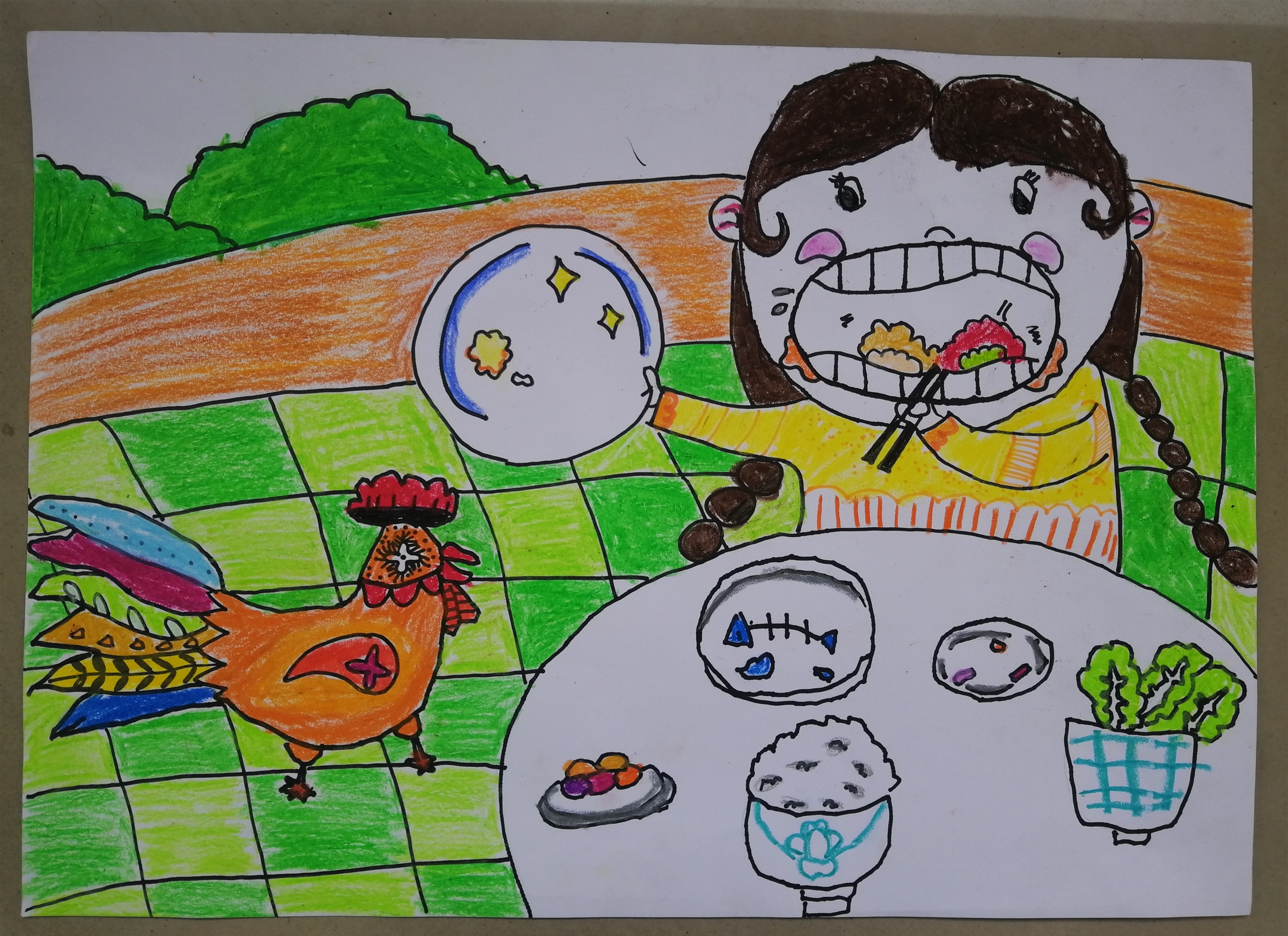 广汉市第二幼儿园——"拒绝舌尖上的浪费"投票展播