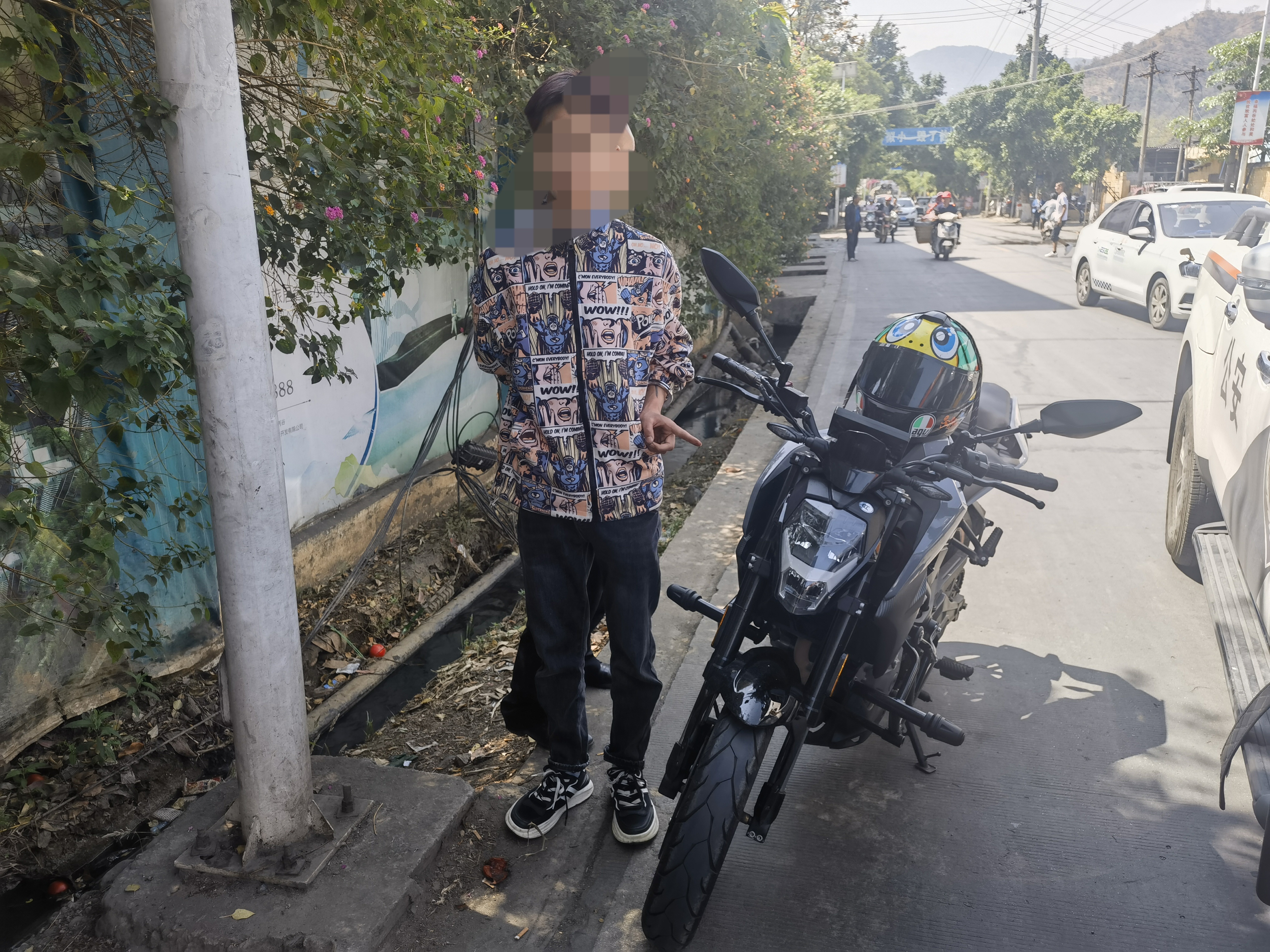 小伙与女友吵架后盗窃摩托车 民警三小时抓获