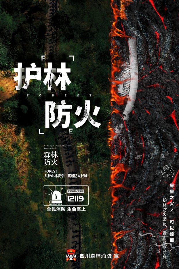 森林防火主题海报图片