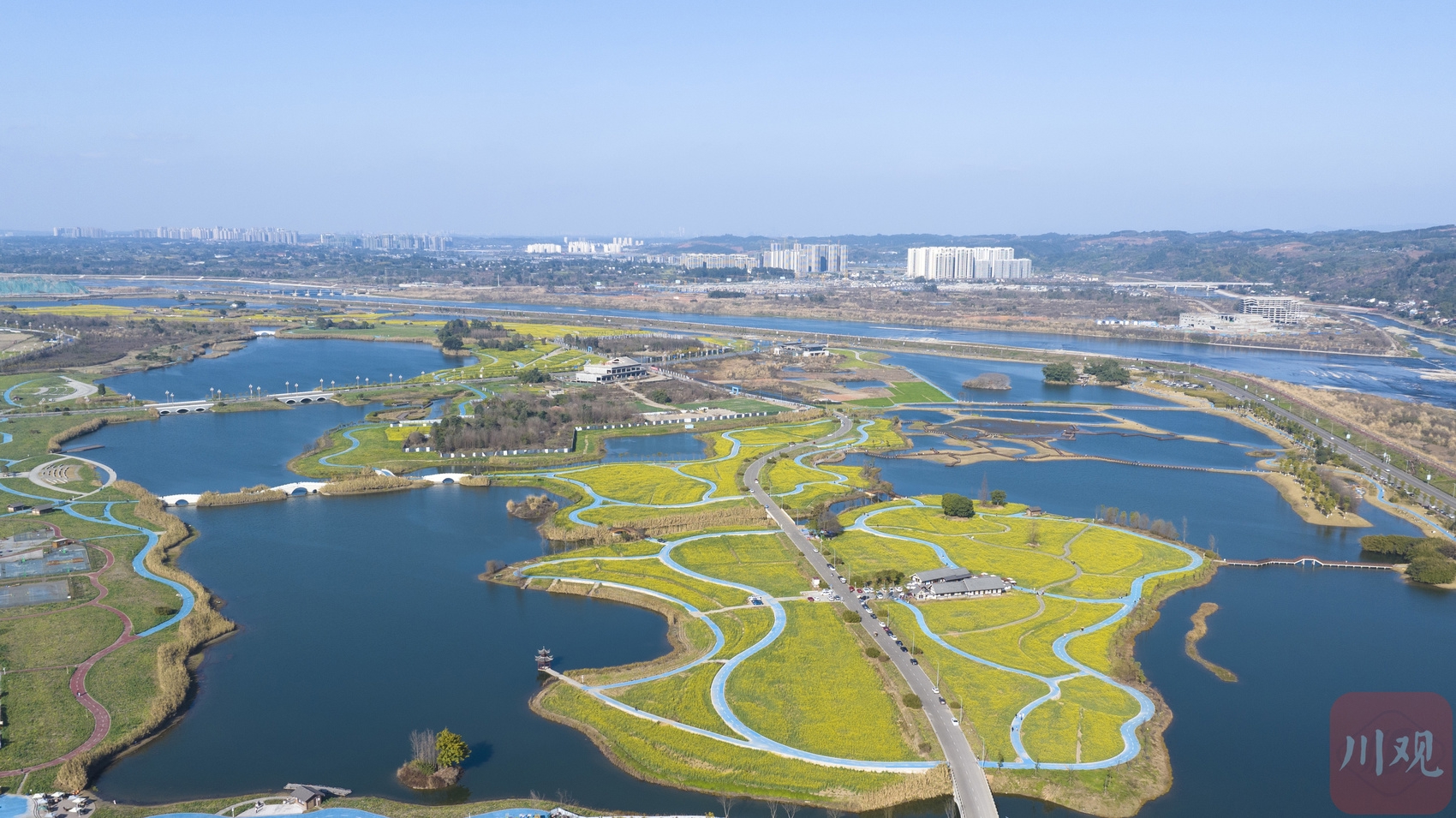 四川眉山湿地公园图片