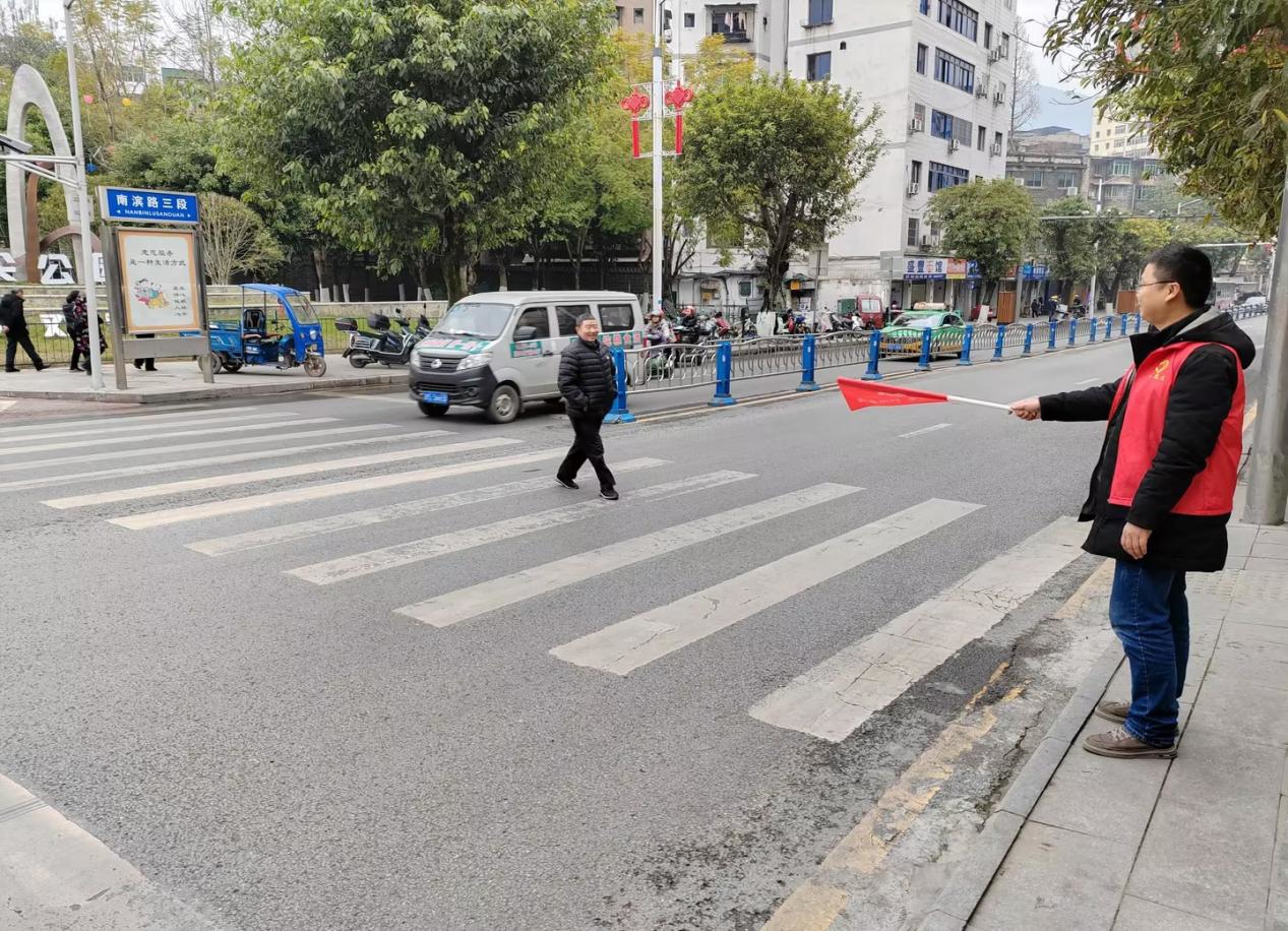 达州中支学雷锋 (2)