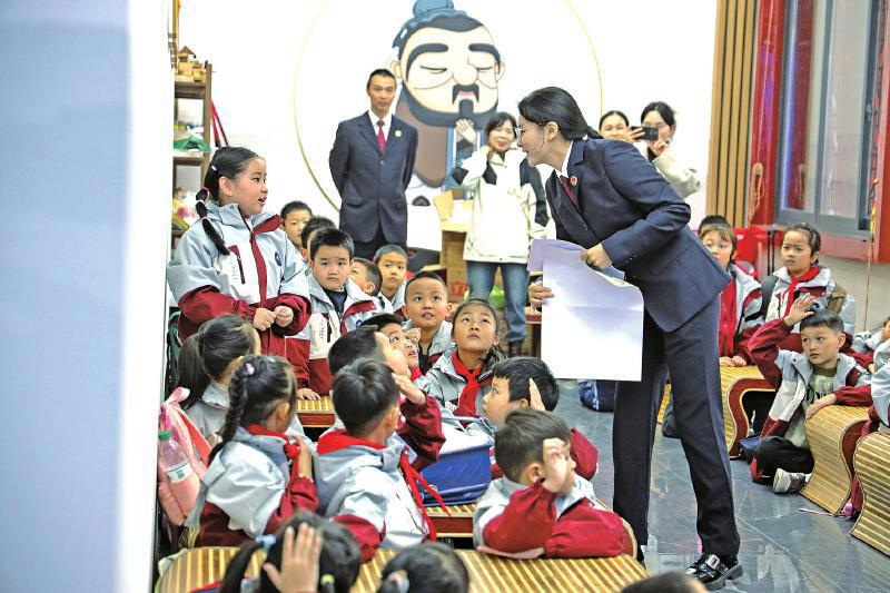 优秀传统文化＋现代法治教育＝一堂有趣的法治课