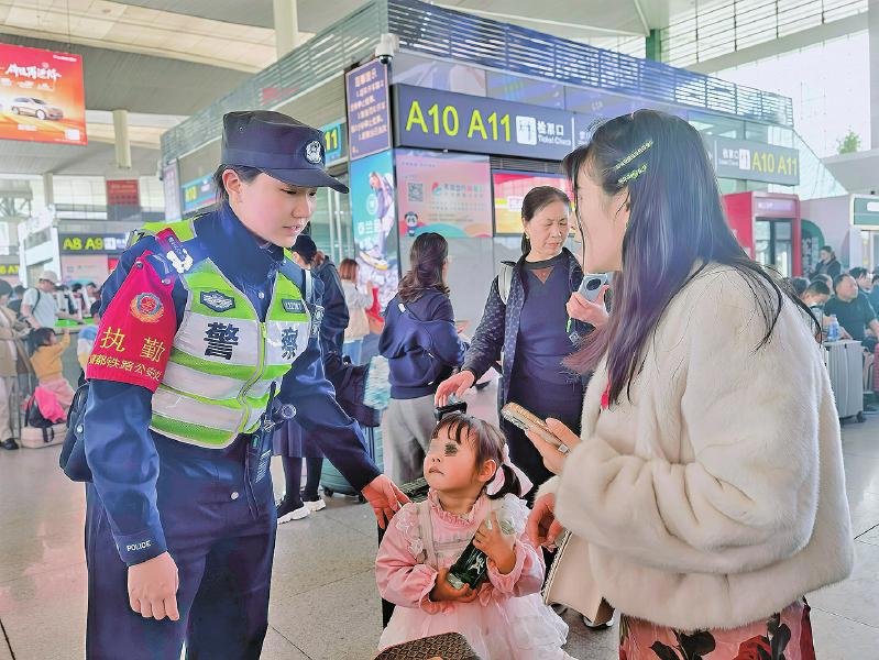 百万人次出行的平安大考丨护航首个春假