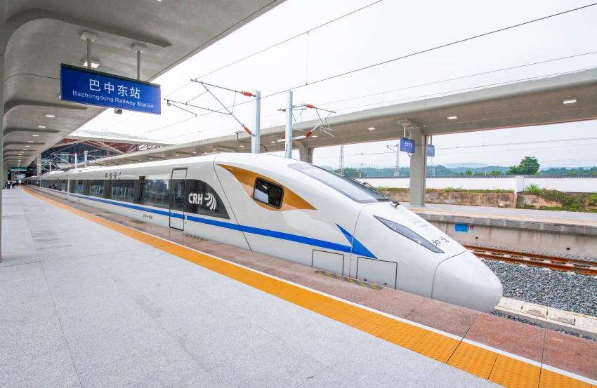 巴中高铁东站。巴中市委宣传部供图