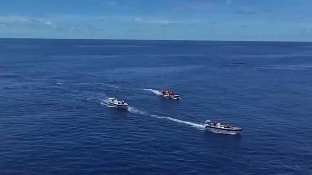 常态化巡航黄岩岛海域 中国海警编队演练了什么