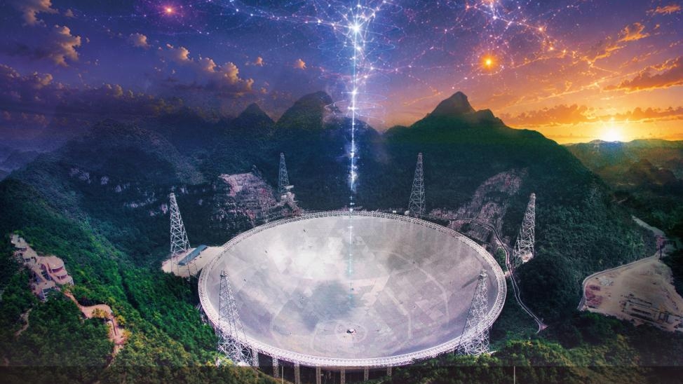 捕捉宇宙最古老信标 中国天眼绘就最大宇宙气体图谱
